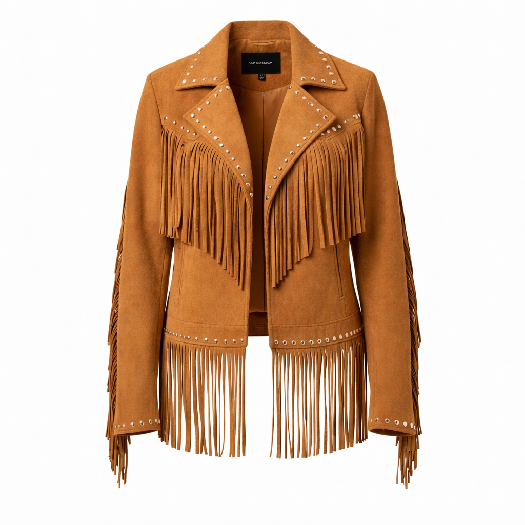 Women's Suede Fringe Jacket