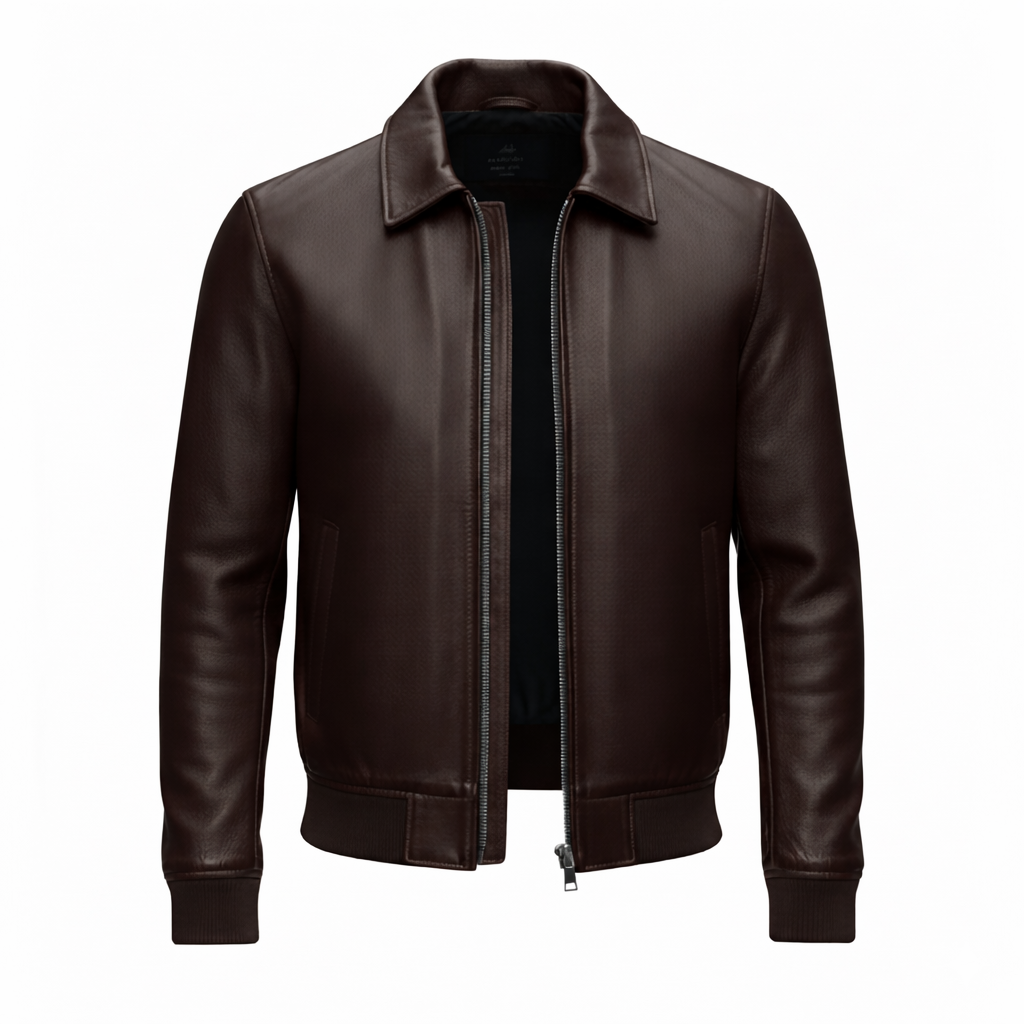Men's Midnight Espresso Leather Jacket