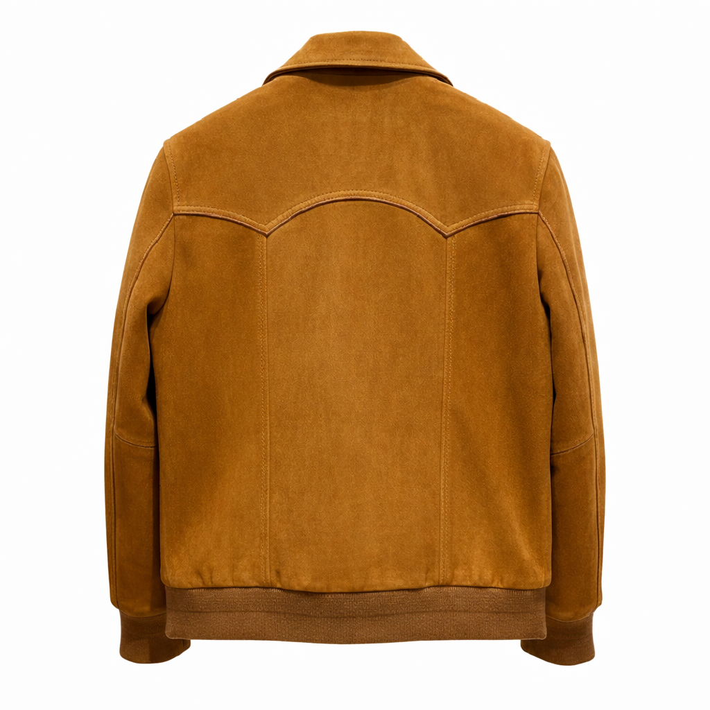Men's Maverick Suede Bomber Jacket