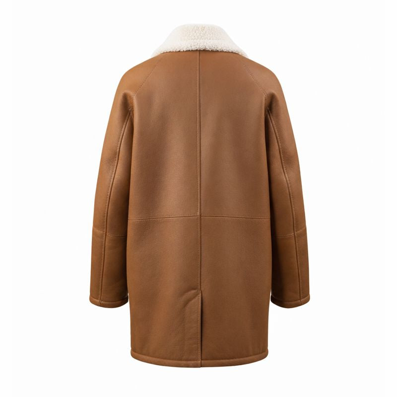 Women's Heritage Shearling Long Coat.