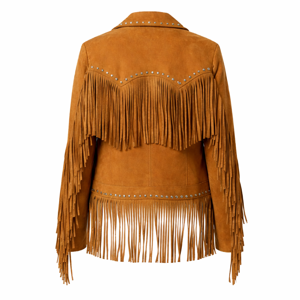 Women's Suede Fringe Jacket