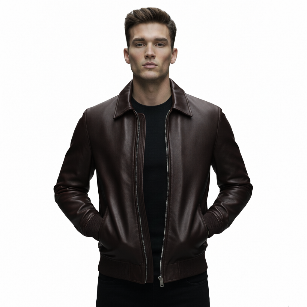Men's Midnight Espresso Leather Jacket