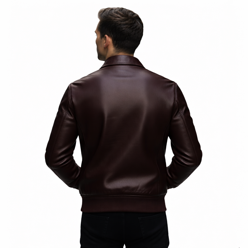Men's Midnight Espresso Leather Jacket