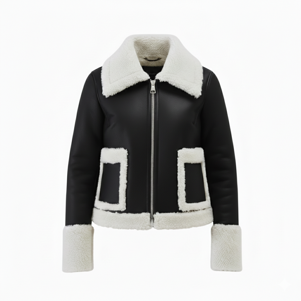 Women's Aviator Shearling Jacket