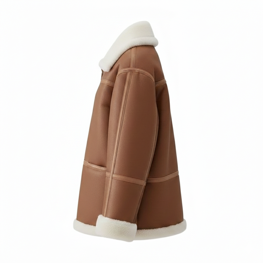 Women's Alpine Shearling Aviator Jacket