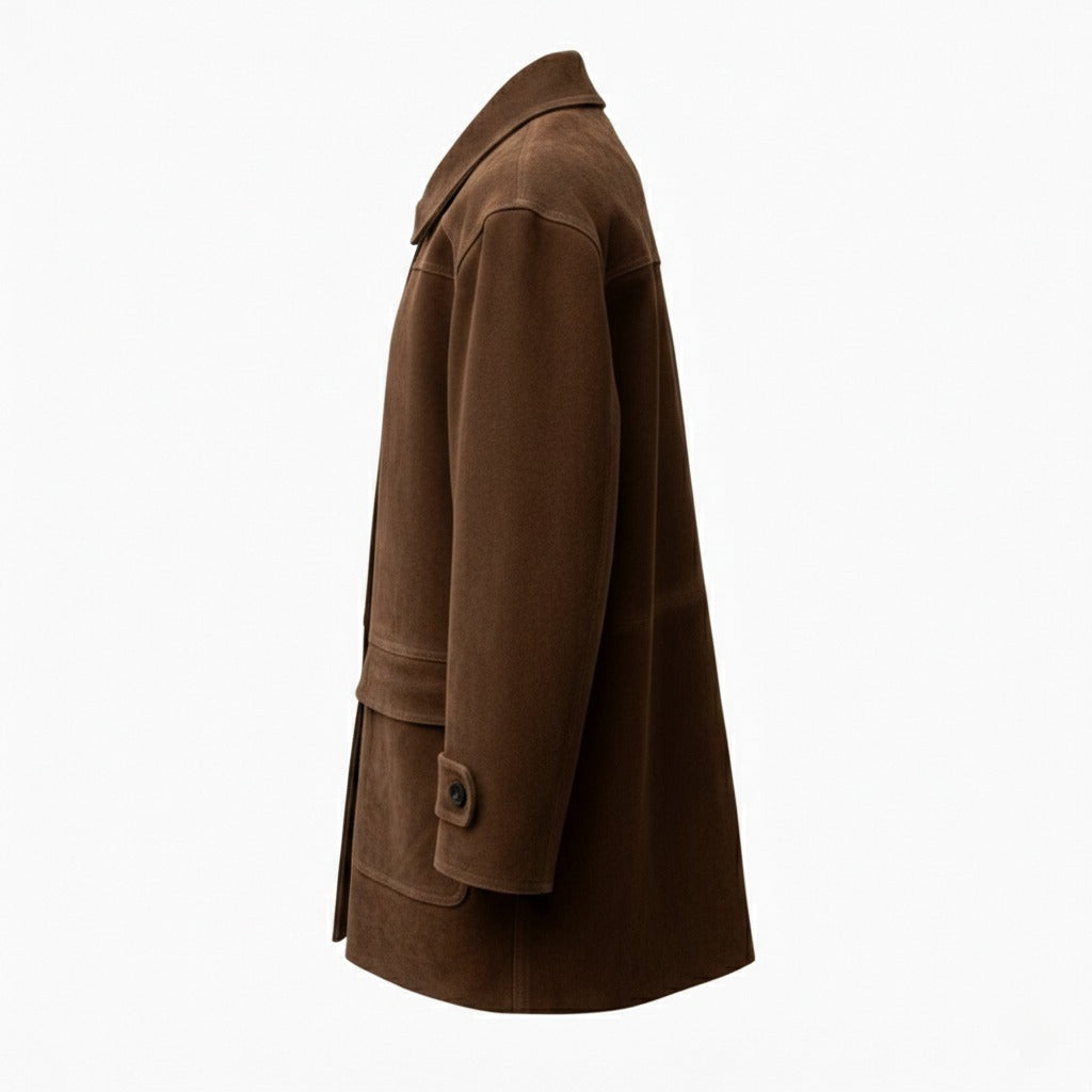 Women's Suede Field Coat