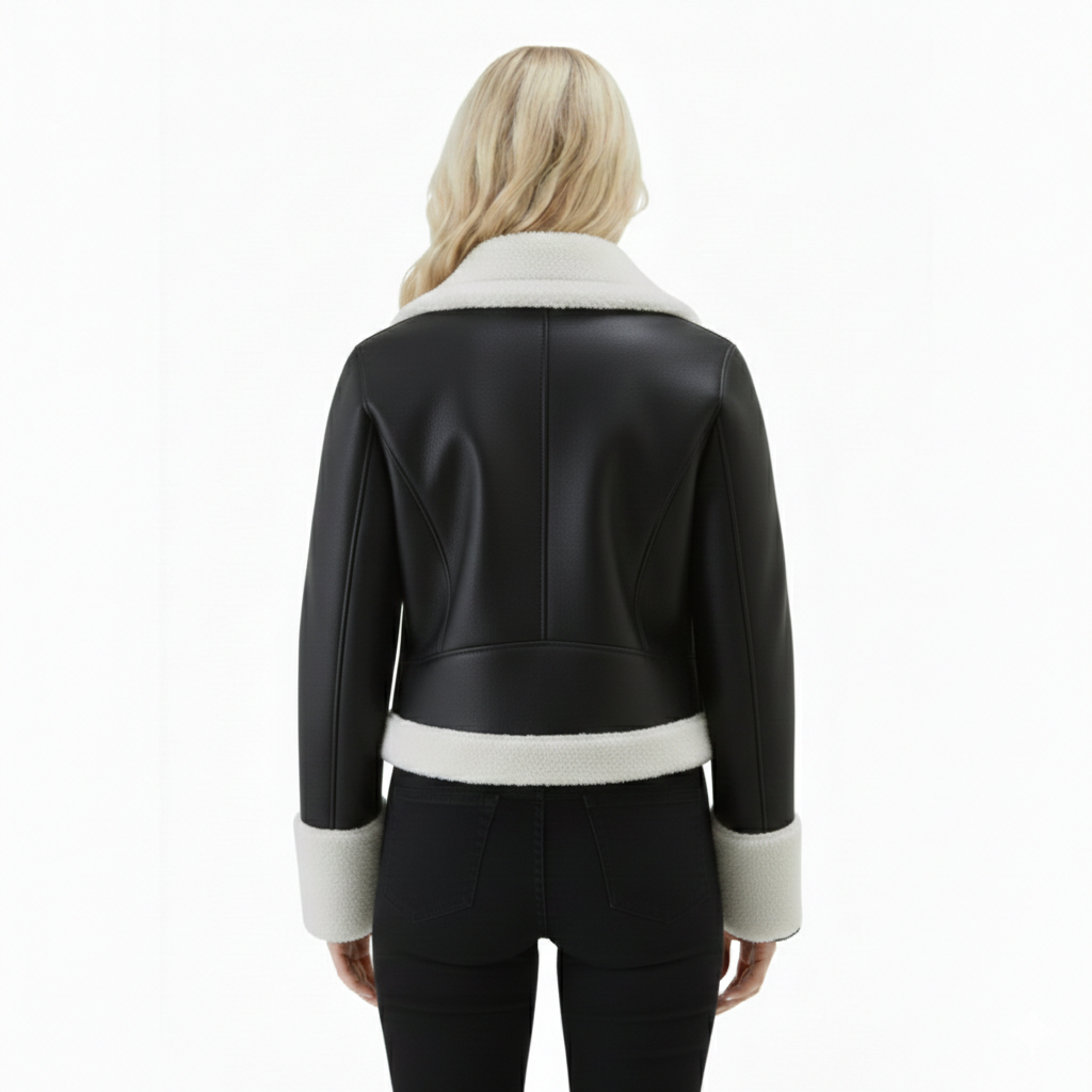 Women's Aviator Shearling Jacket