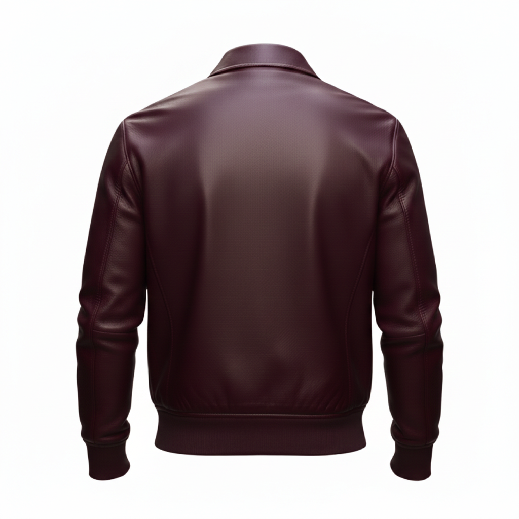 Men's Bomber Leather Jacket