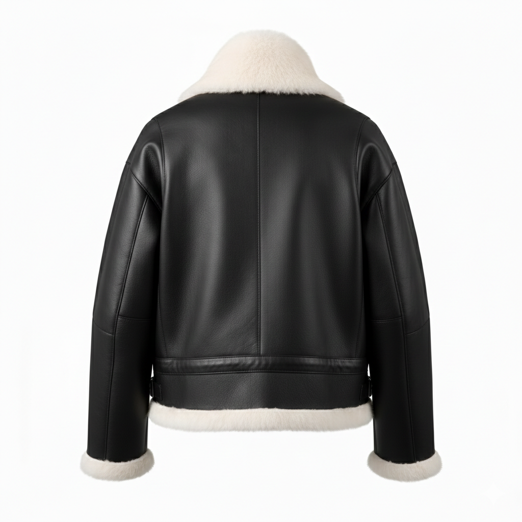 Women's Arctic Noir Shearling Aviator
