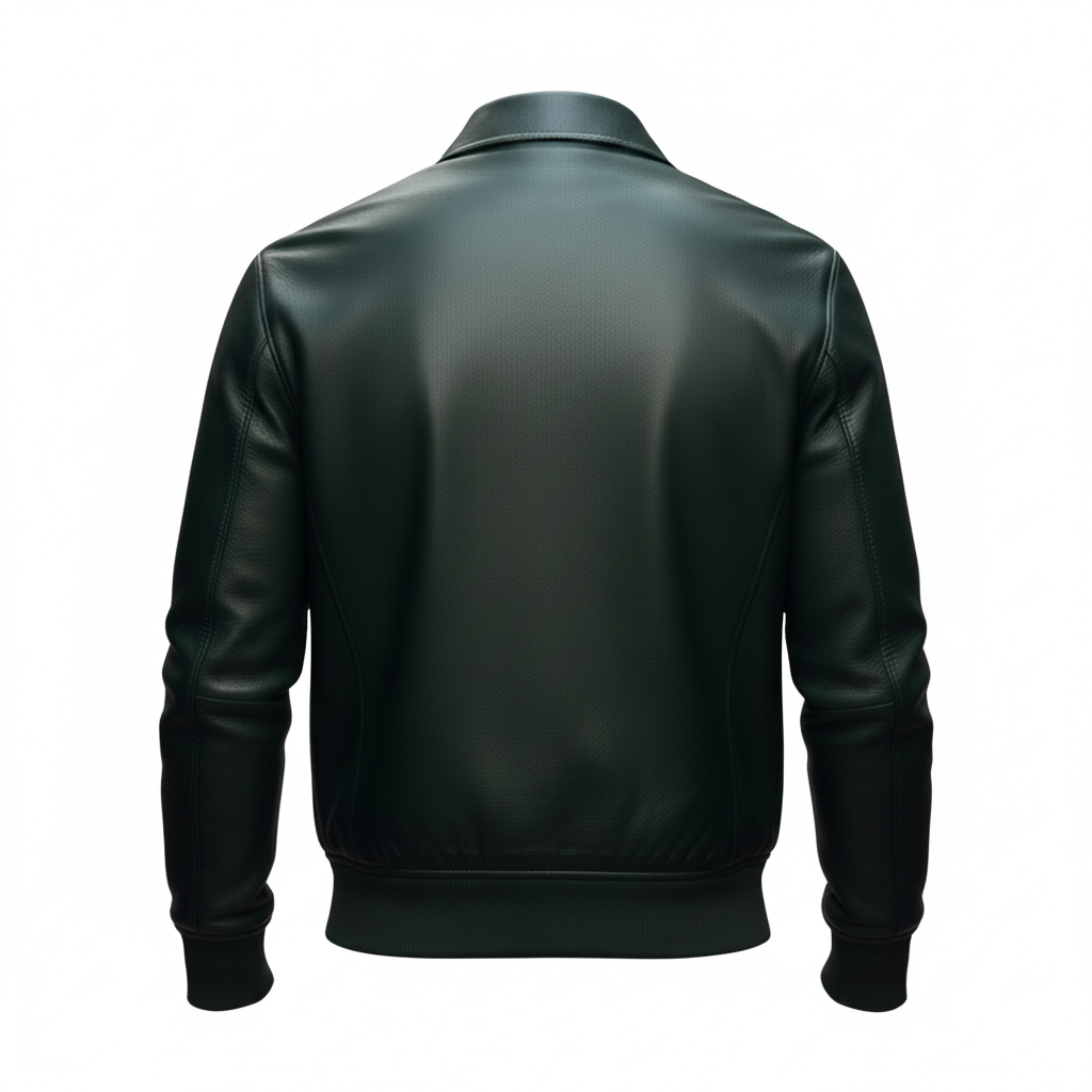 Men's Emerald Leather Jacket
