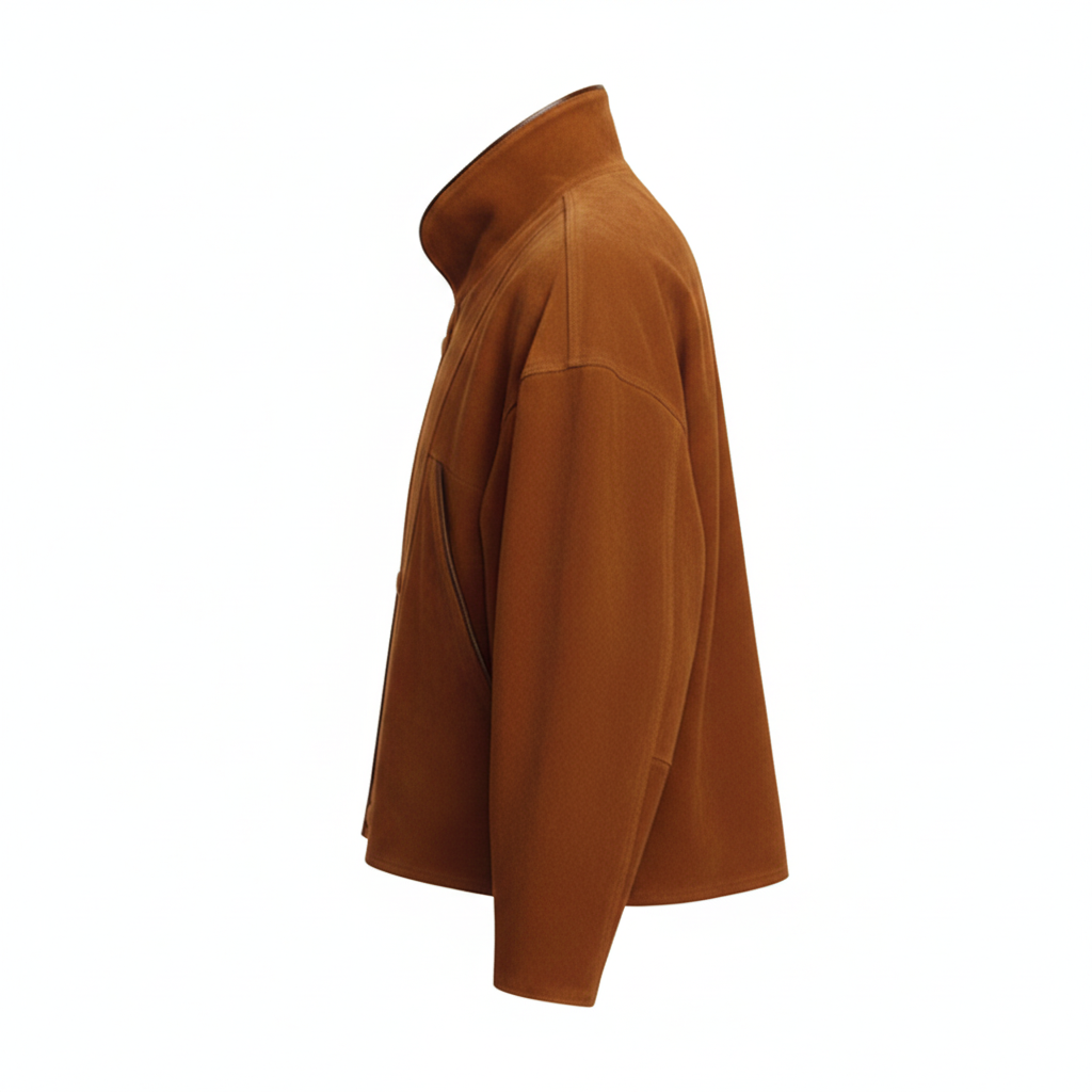 Women's Suede Kimono Jacket
