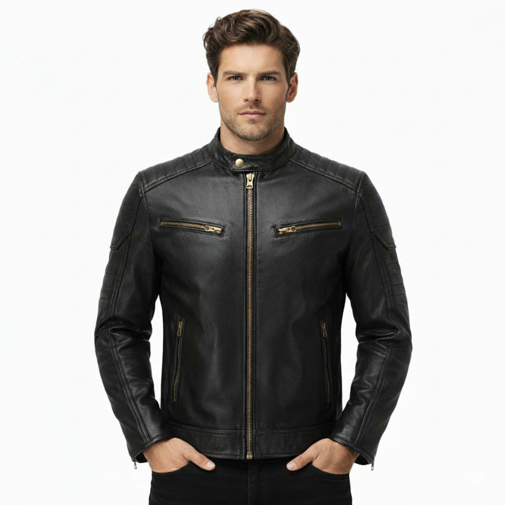 Men's Ironclad Maverick Leather Biker Jacket