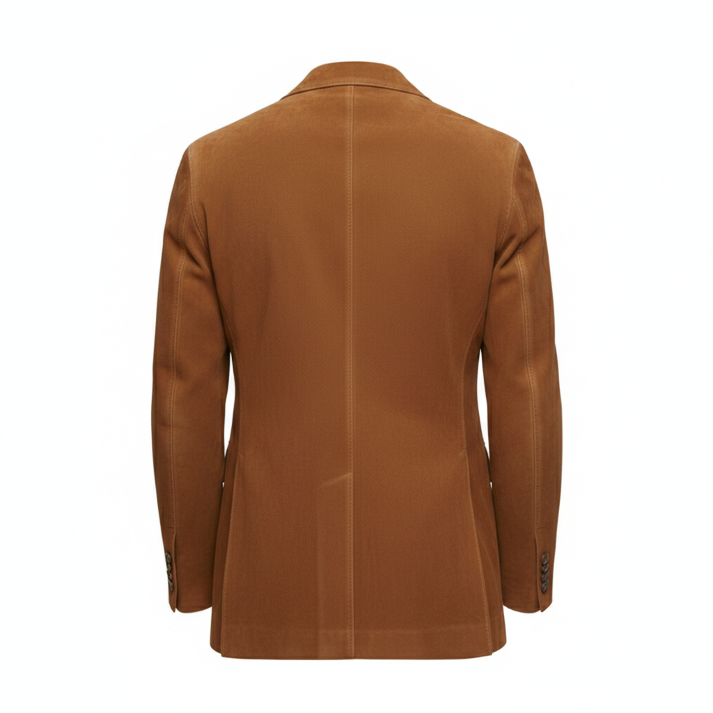 Men's Suede Tailored Blazer