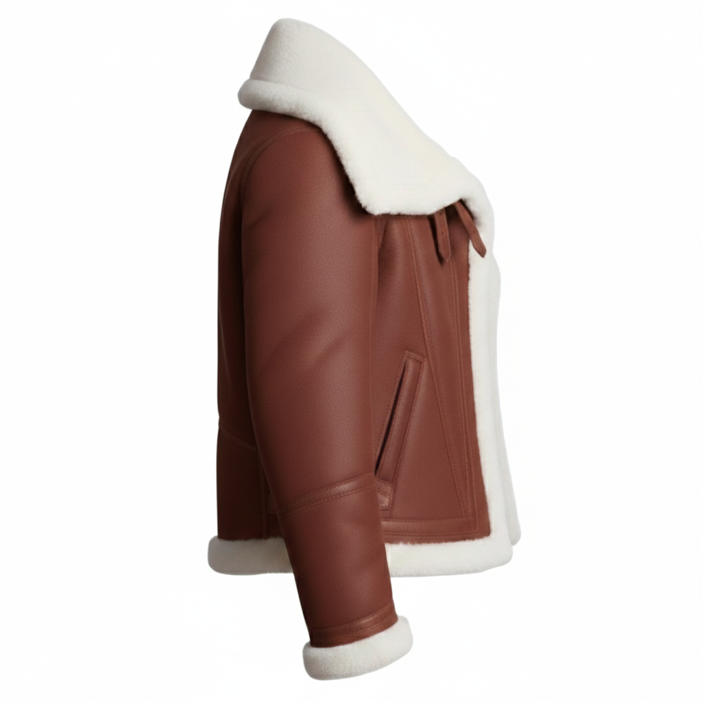Women's Sienna Shearling Aviator Jacket