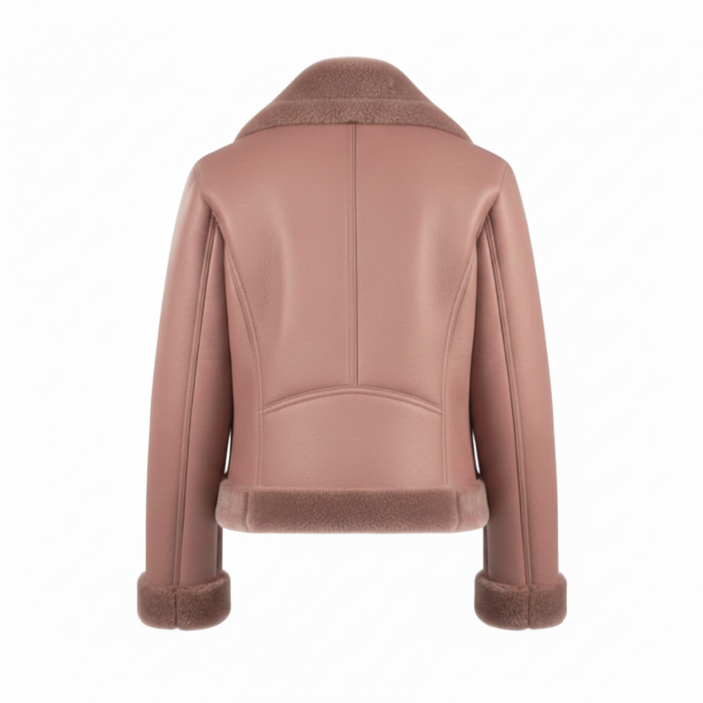 Women's Shearling Aviator Jacket