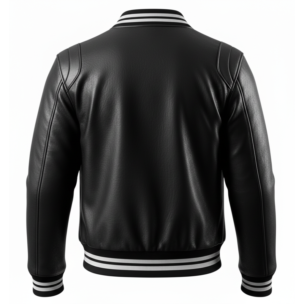 Men's Maverick Varsity Leather Jacket