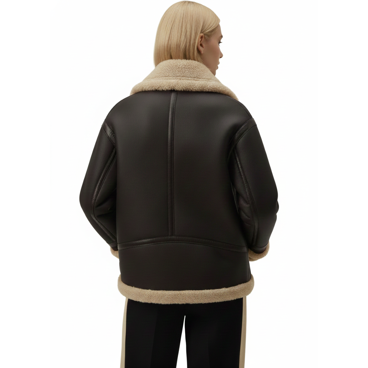 Women's Aspen Shearling Aviator Jacket