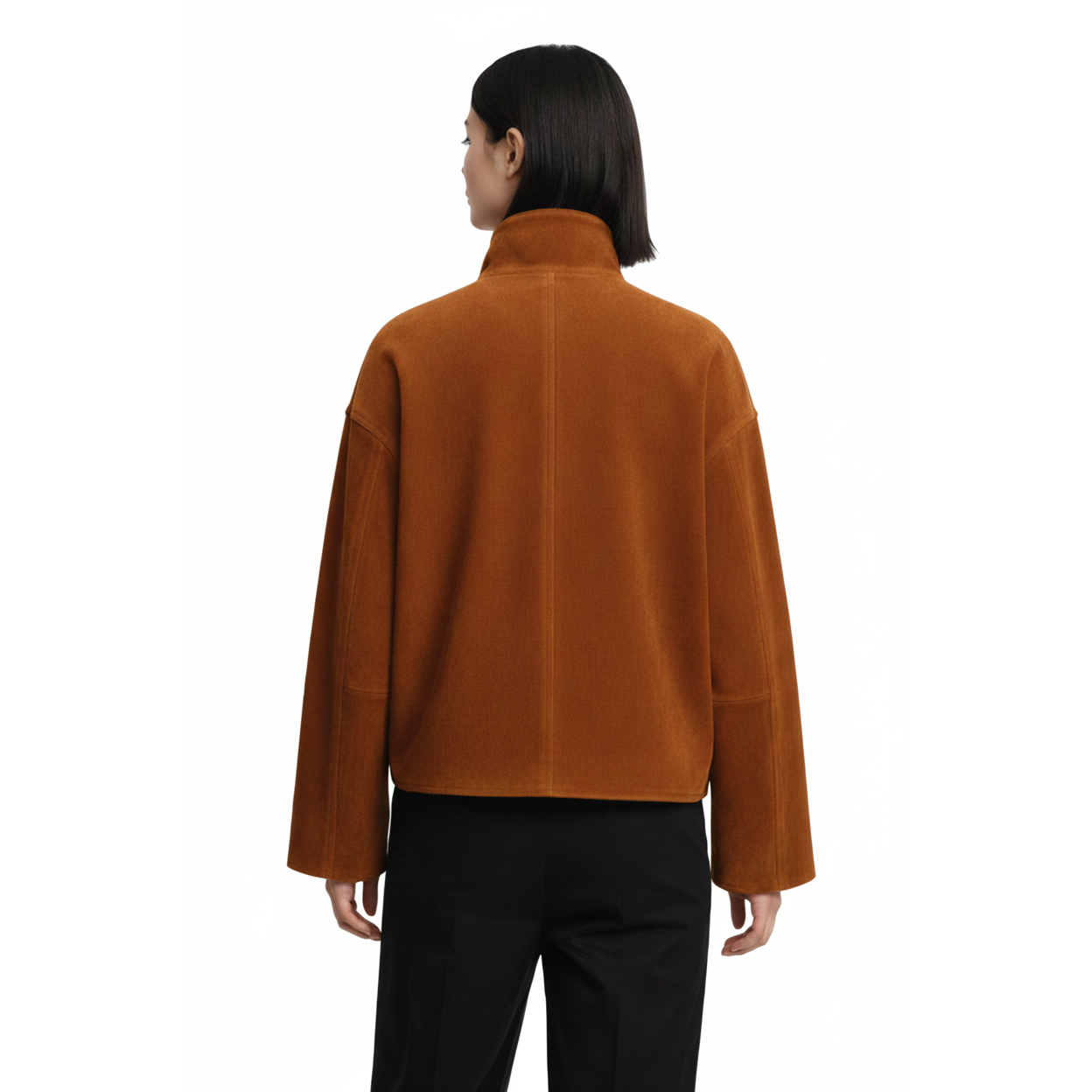 Women's Suede Kimono Jacket