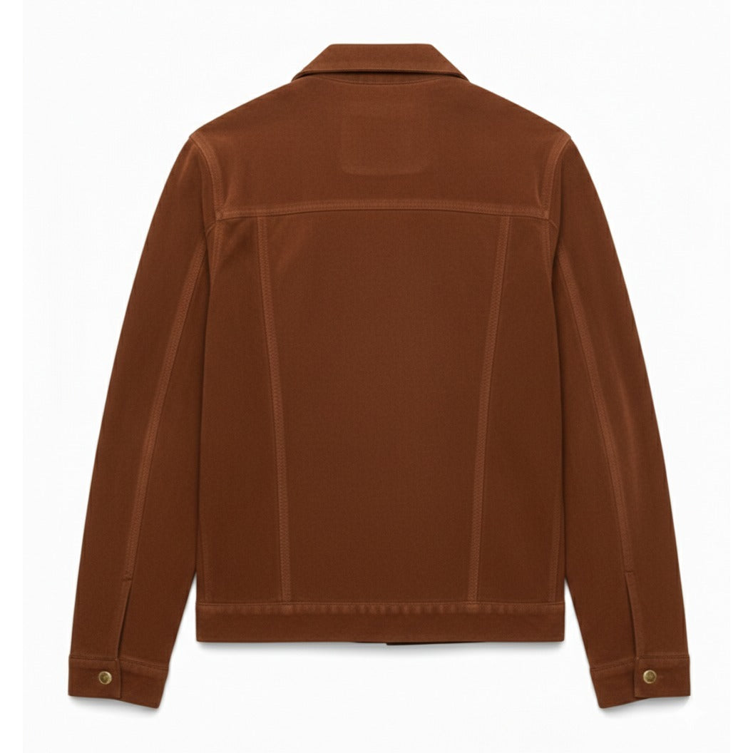 Men's Suede Trucker Jacket
