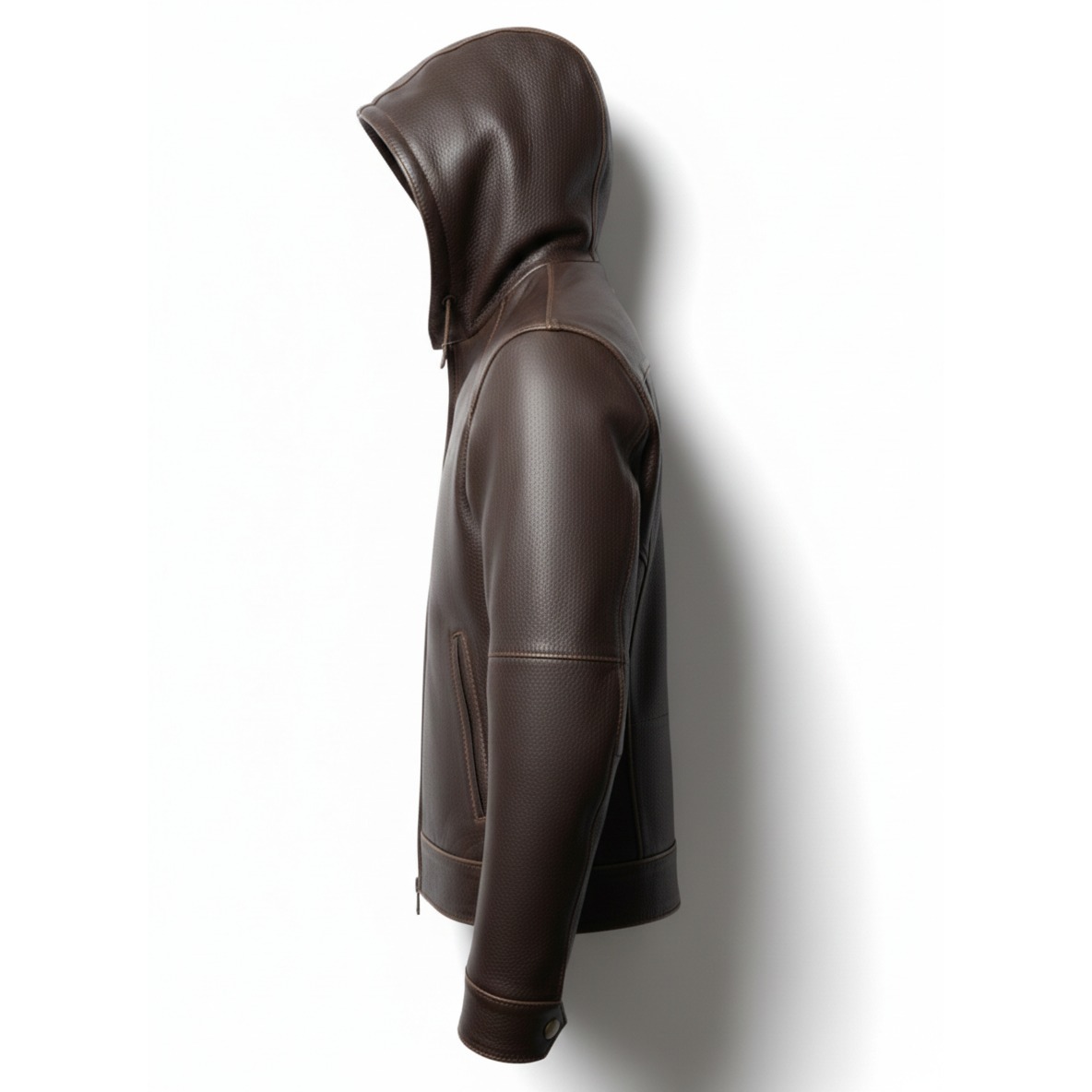 Men's Ironwood Hooded Leather Jacket
